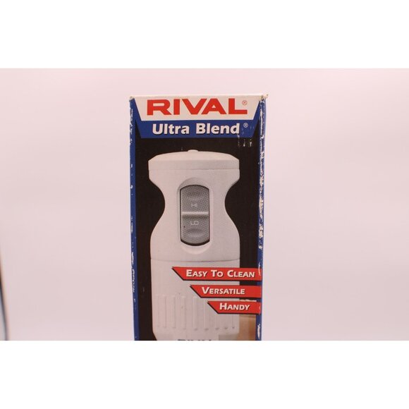 NEW Rival Ultra Blend 2-Speed Hand Blender Model 951 White Shakes Puree Smoothie - Picture 6 of 9